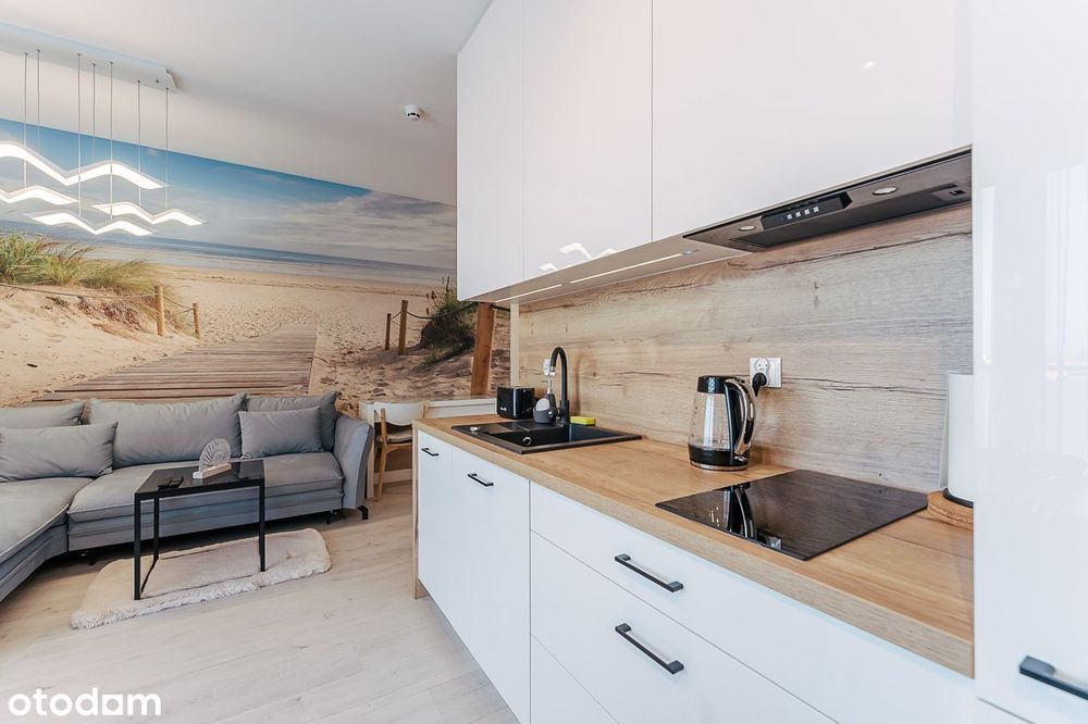 Apartament w Grzybowie, 100 m od plaży, w pełni wyposażony