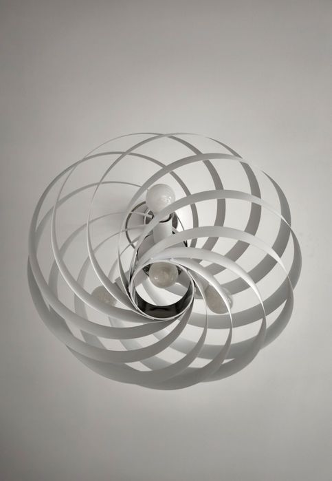 Lampa sufitowa biała