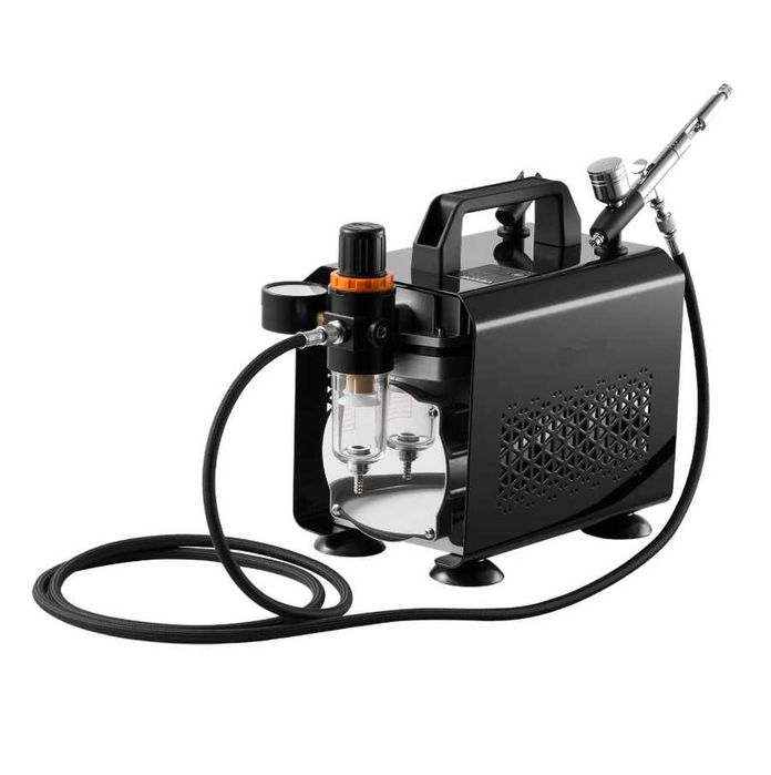 Kit de aerógrafo , kit de aerógrafo com compressor de ar kit pintura precisão