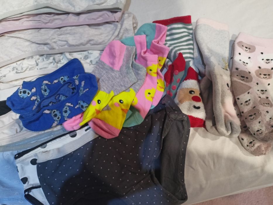 Mega paka bielizny 9-10 lat