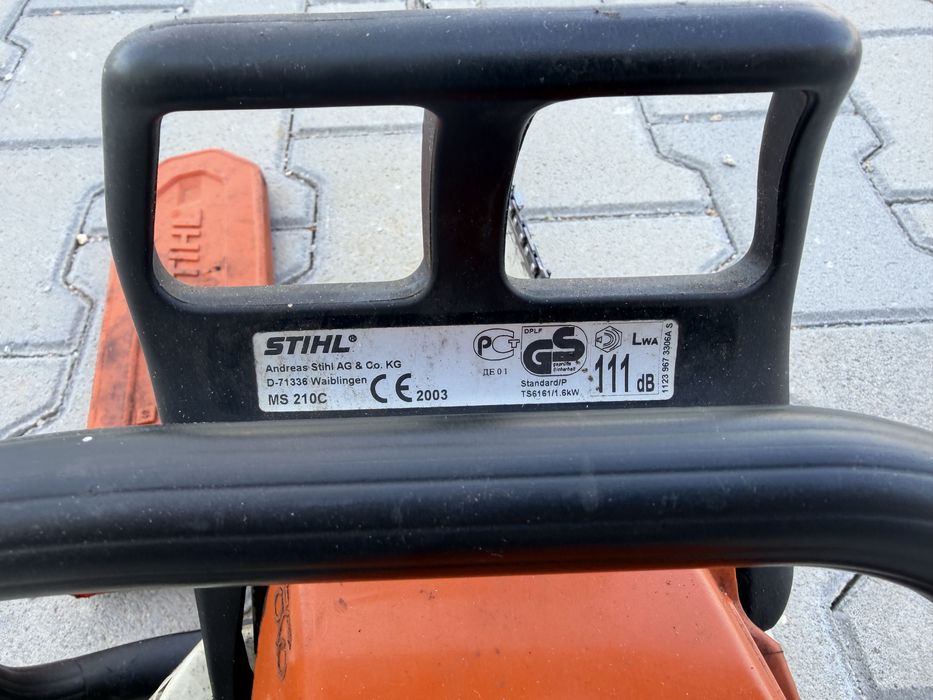 Motosserra stihl ms210c