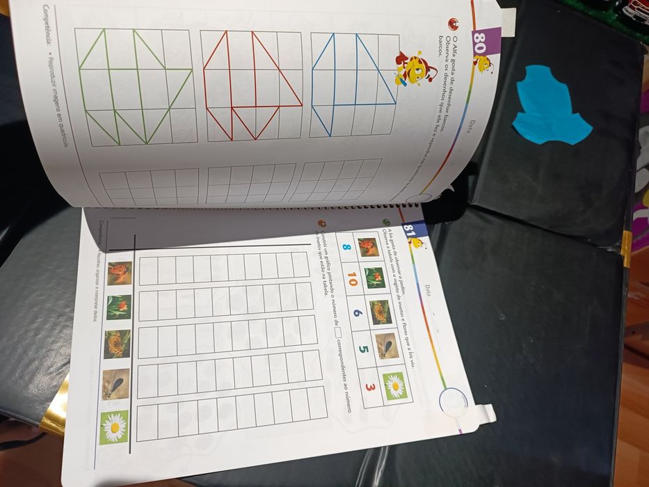 Conjunto de livros de atividades