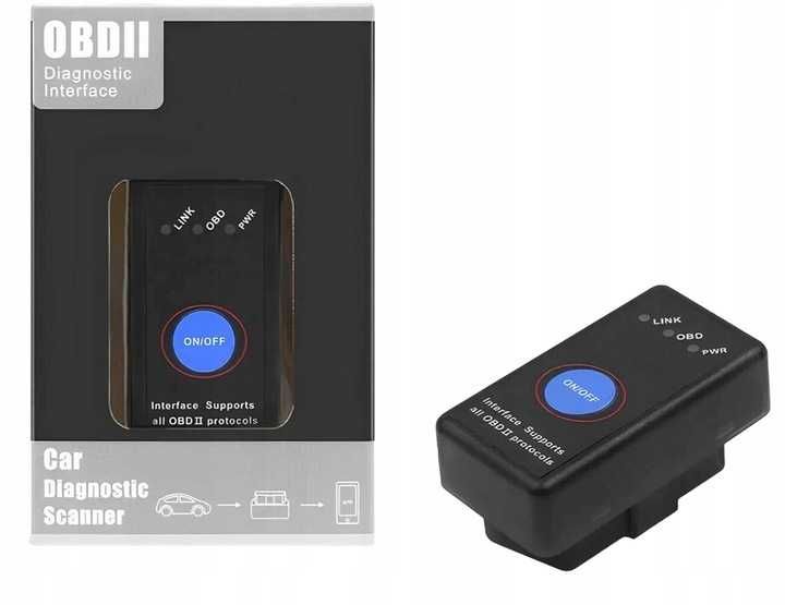 Interfejs diagnostyczny tester OBD2 MINI BLUETOOTH 4.0 ANDROID/iOS