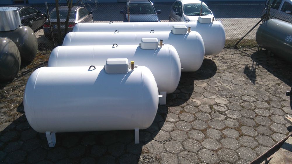 Zbiornik na gaz płynny LPG 2700L / 3700L / 4850L / 6400L naziemny