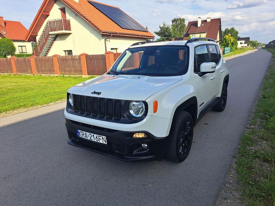 Jeep Renegade Night Eagle, Serwisowany, Bezwypadkowy, Benzyna, Nawigacja 8.4 cala