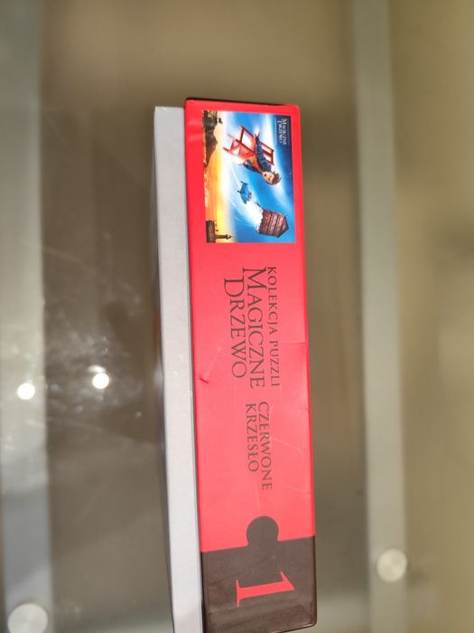 Puzzle Andrzej Maleszka Magiczne Drzewo Czerwone Krzesło 500 elementów UNIKAT