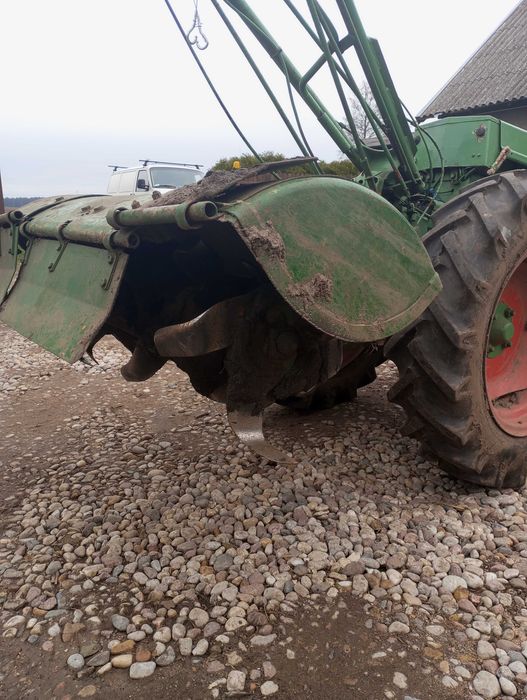 Glebogryzarka pług wózek traktorek Holder E14 Dzik C-308