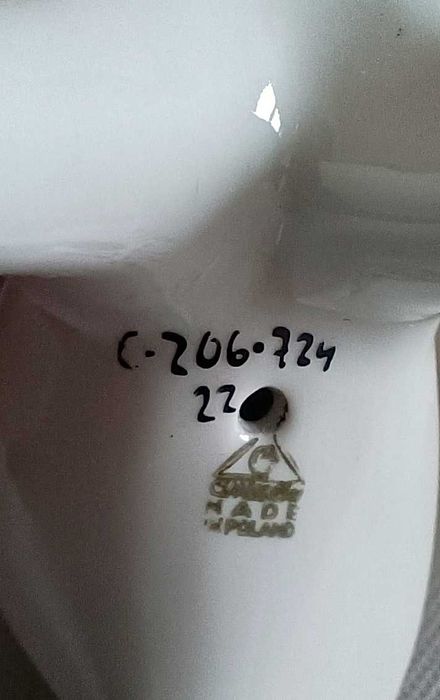 Osioł osiołek porcelanowa figurka Ćmielów