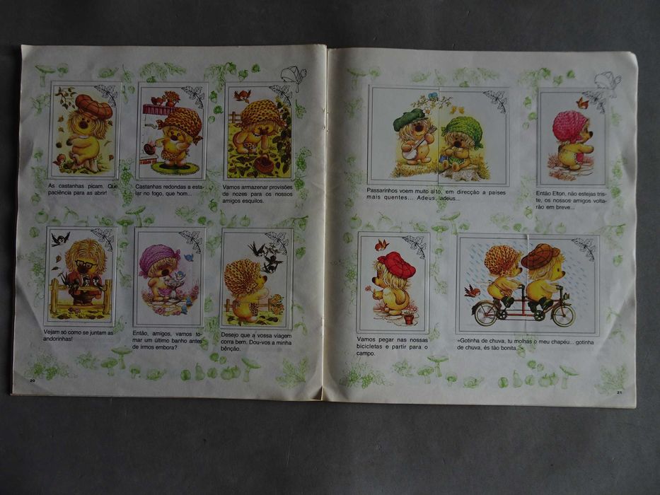 Caderneta de cromos completa Woofits as 4 Estações - Panini