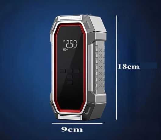 Пуско-зарядний пристрій авто бустер + компресор 3000A, 20 000 mAh