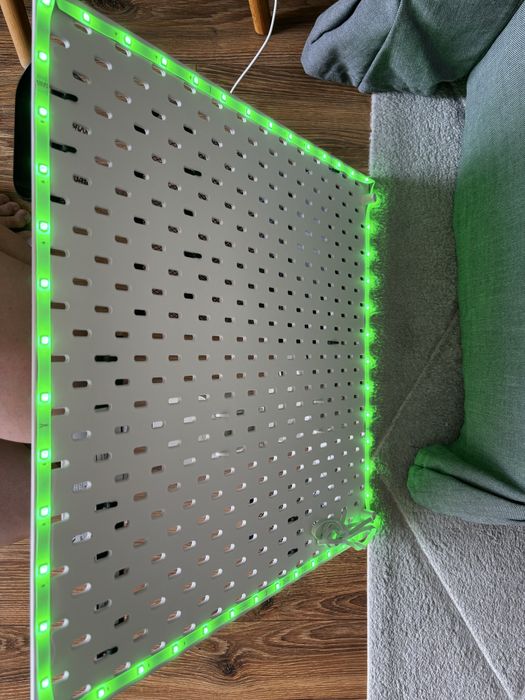 Ikea Skadis tablica z LED