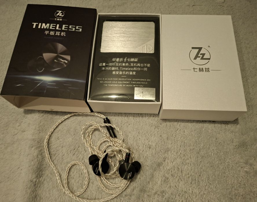 Słuchawki dokanałowe plenarne 7hz timeless