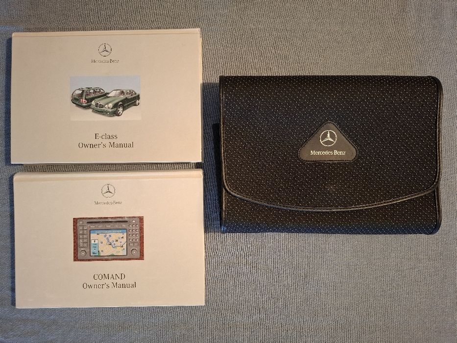 Mercedes-Benz W210/S210 Manuais do condutor Classe E "Owner's Manual"