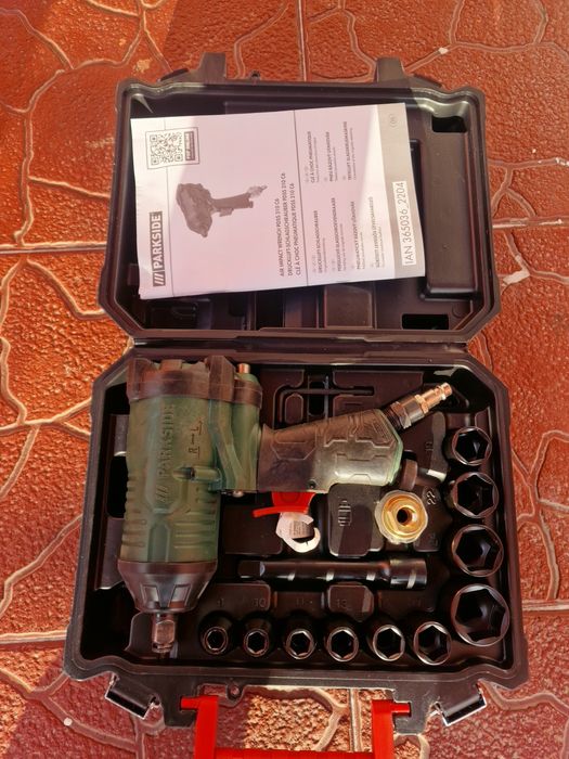 Пневматичний ударний гайковерт PARKSIDE