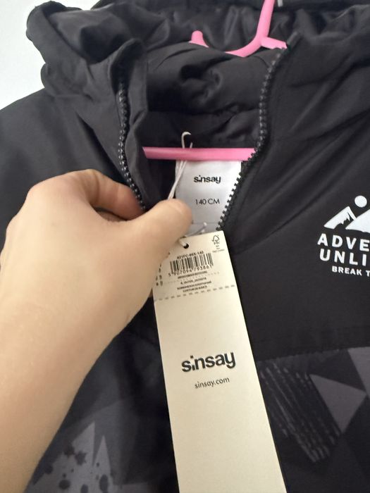 140 kombinezon zimowy nowy sinsay