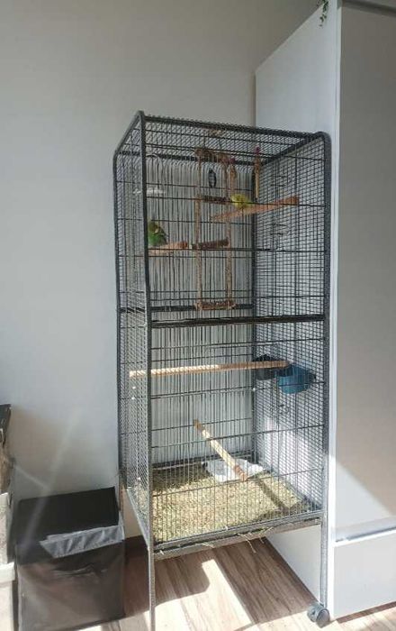 woliera klatka dla ptaków NOWA duża dla papug kanarków egzotycznych