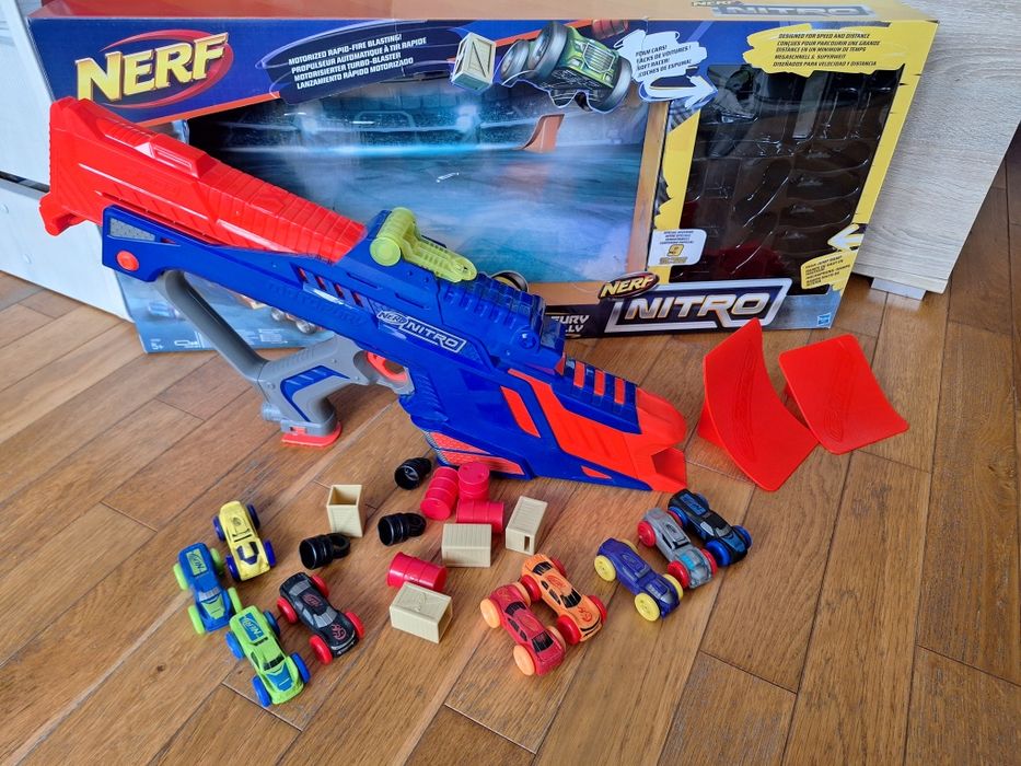 Wyrzutnia autek Nerf Nitro Motofury