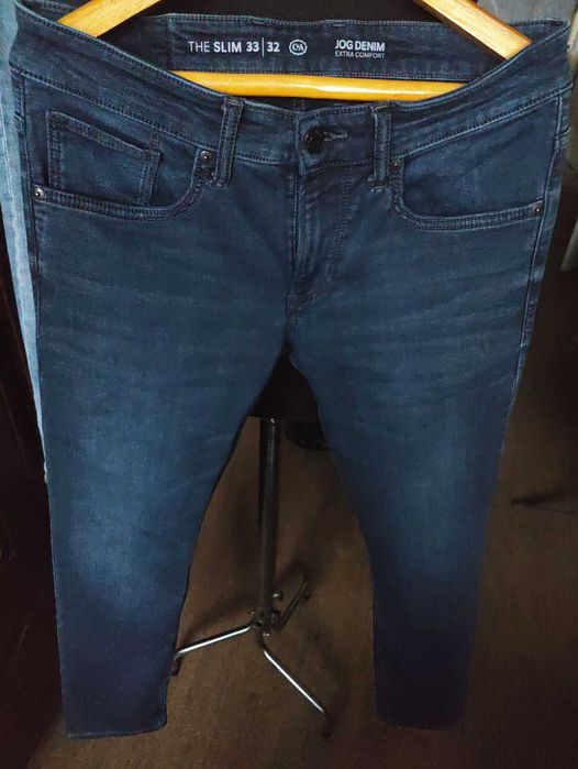 Джинсы The Slim by C&A Buying jeans Germany w33 stretch navy.