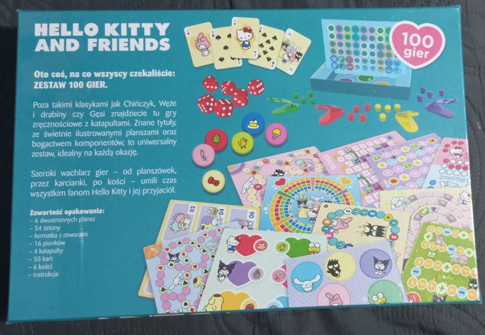 Hello Kitty and friends zestaw 100 gier