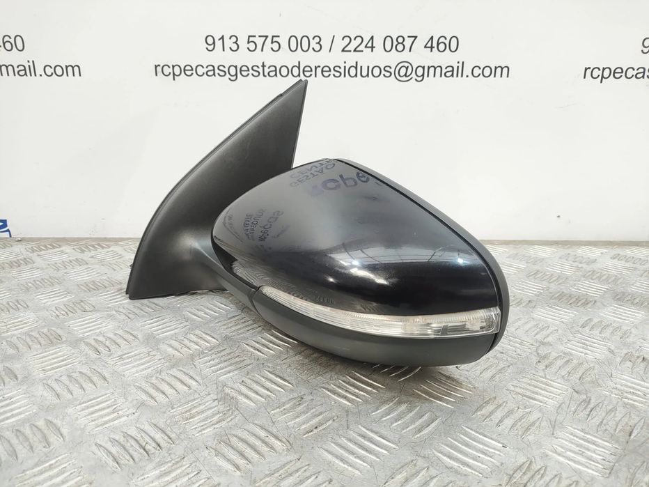 Espelho Retrovisor Lateral Esquerdo VW Volkswagen Golf 6 VI Mk6