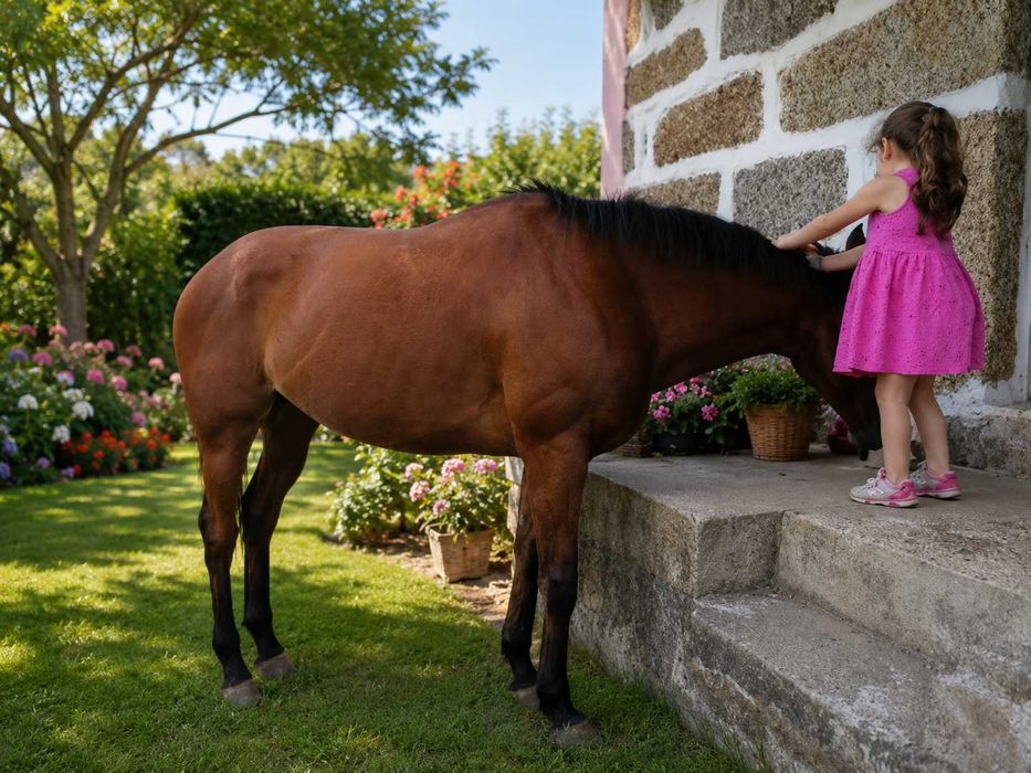 Cavalo puro sangue inglês