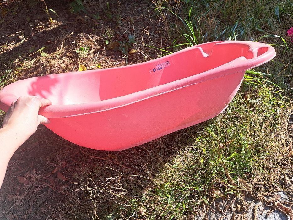 Ванночка дитяча рожева