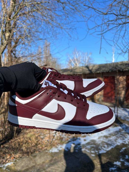 ОРИГІНАЛ! Nike Dunk Low Retro Bordo/White 42.5 43 44.5 46 | DV0833-115