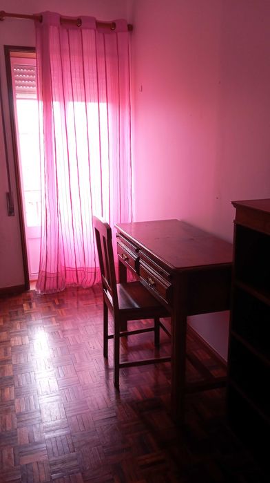 Quarto a menina  perto da faculdade de línguas, biologia, informática