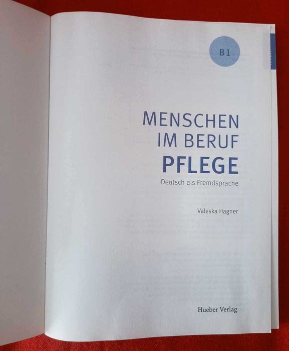 Menschen im Beruf - poziom B1 podręcznik niemieckiego dla opiekunów