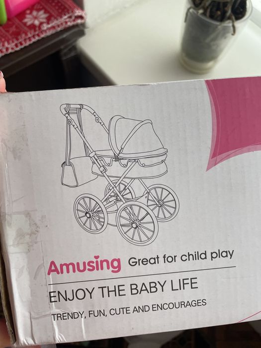 Коляска дитяча іграшкова