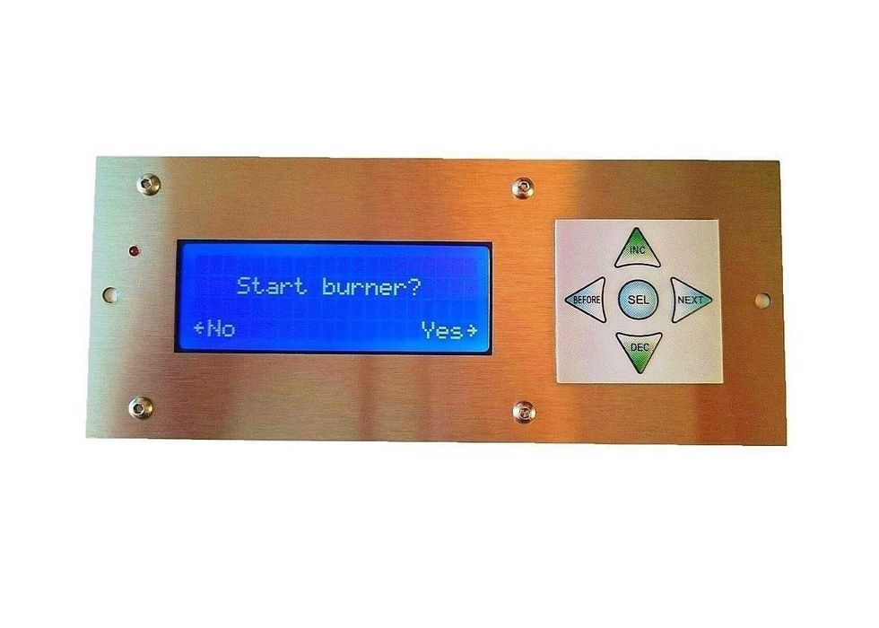Controlador para Queimador Pellet / controlo Salamandra Caldeira Forno