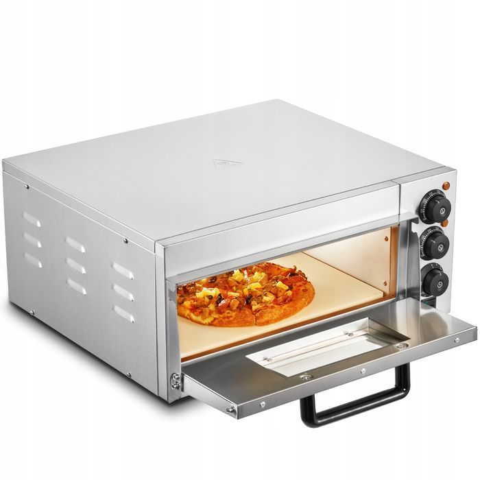 Elektryczny piec do pizzy VEVOR 16 cali stal nierdzewna