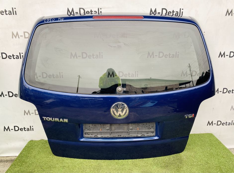 Ляда Volkswagen Touran кришка багажника синя LD5Q Тоуран