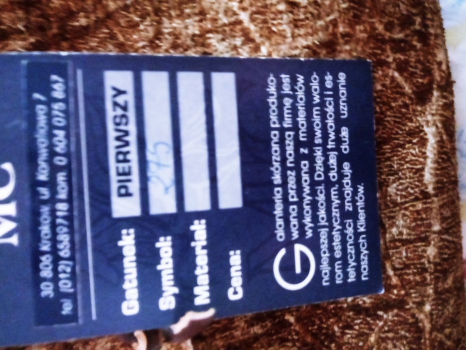 Torebka ze skóry  ...