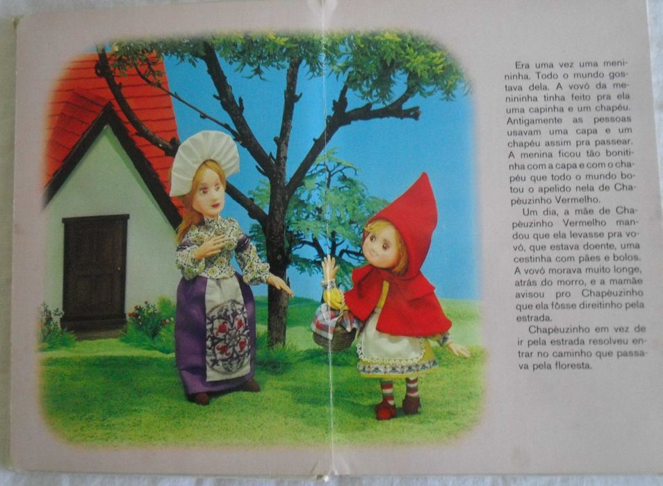 Chapèuzinho Vermelho [Bonecos 3D Rose Art Studios]