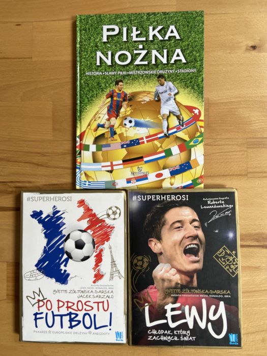 Piłka nożna książka futbol Robert Lewandowski biografia