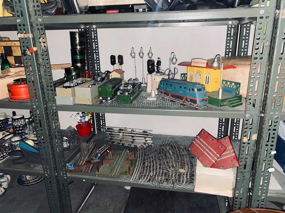 Kolejka Moskabel ZSSR metalowa stan nie uzywana kolekcjonerska