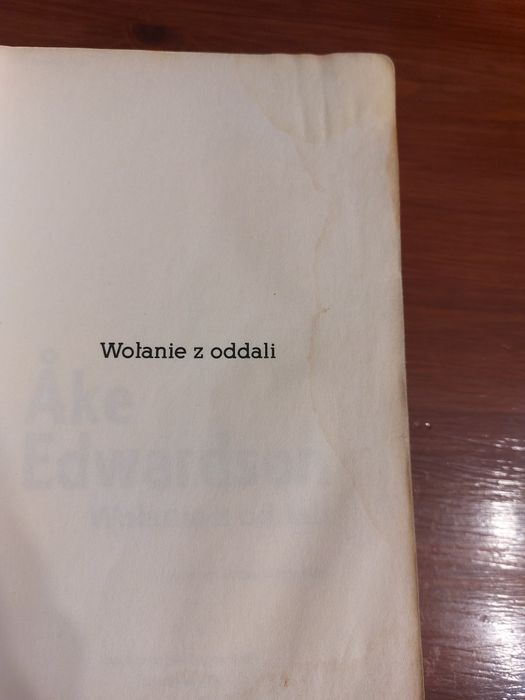 Ale Edwardson - Wołanie z oddali // Czarna seria