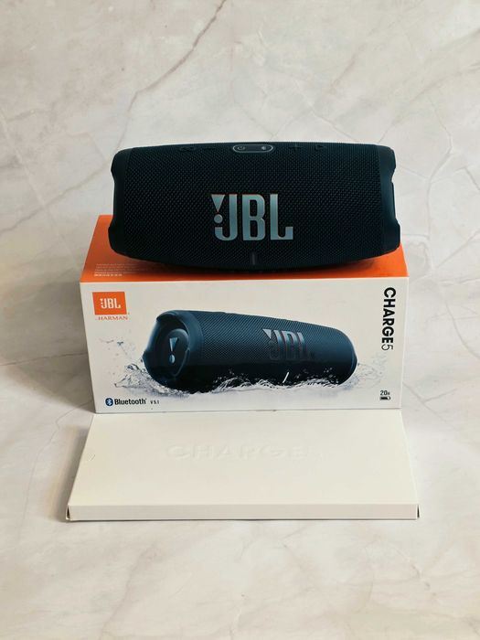 JBL Charge 5 Blue Новая / Полный комплект