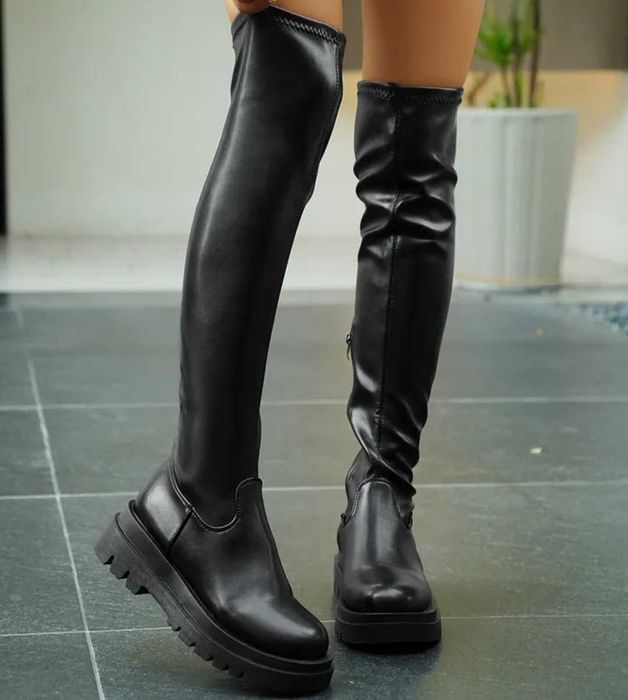 Ботфорди чорні | нові