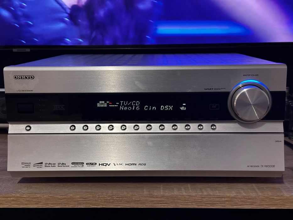 ONKYO TX NR5008 - Prawdziwy kolos wśród amplitunerów 1050 Wat !