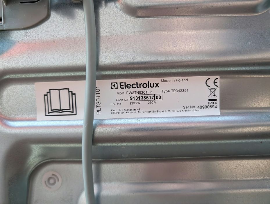 Pralka electrolux