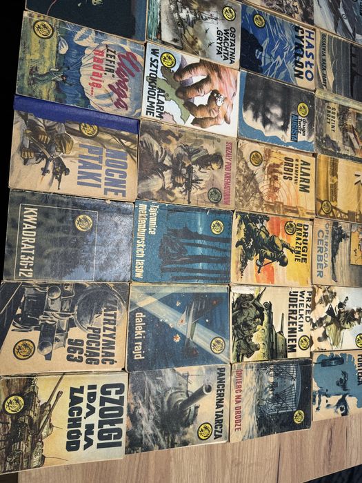 Książeczki z serii Żółty Tygrys II wojna światowa