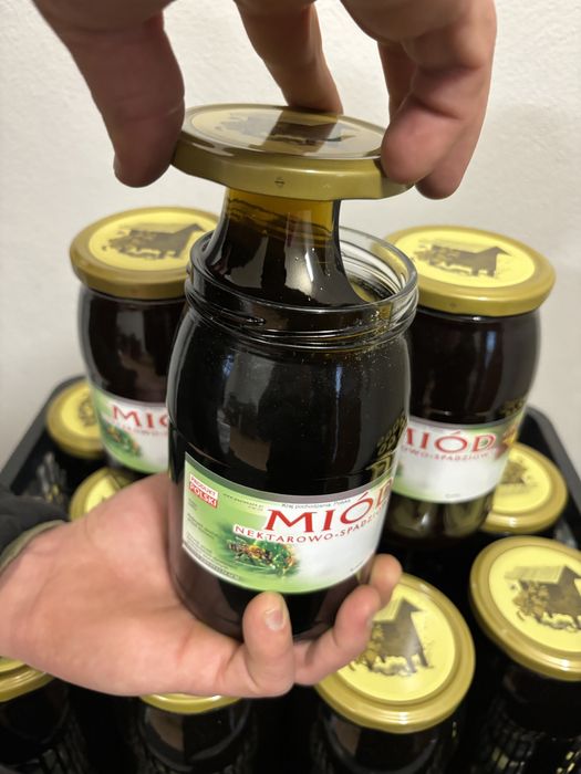 Miód Spadziowy Iglasty 22zł / kg / INNE RODZAJE