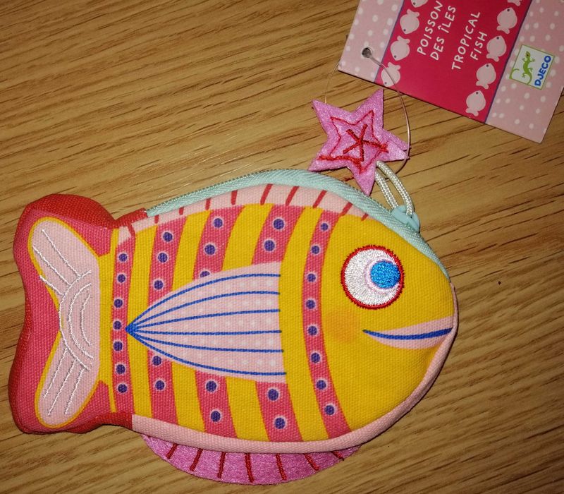 Porta-moedas - Peixe (Novo)