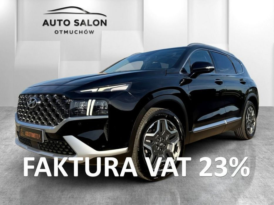 Hyundai Santa Fe FUL LED panorama skóra kamery wentylacja parktronik 4x4 TOTALNY MAX