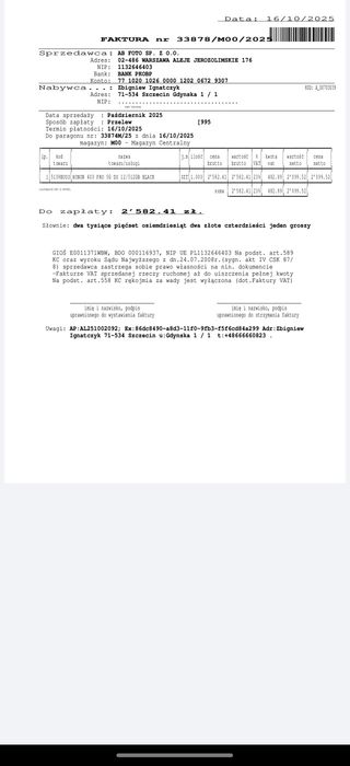 Sprzedam tel Honor 400 pro gwarancja