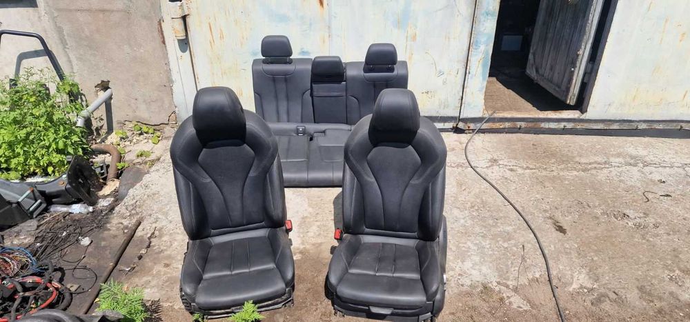 Салон bmw g30  сидіння  в сборі разборка