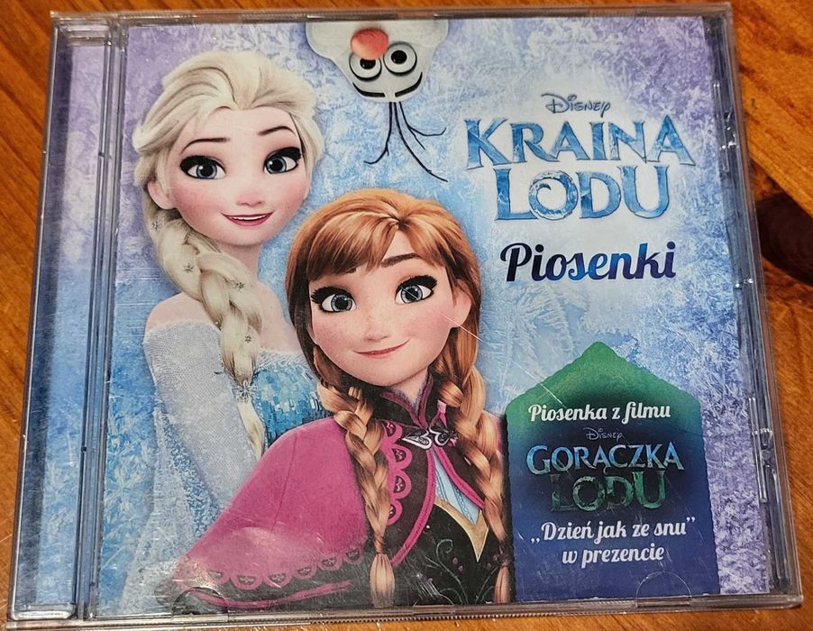Zestaw filmów dvd 6 sztuk: Dzwoneczek (Disney) + bonus Kraina Lodu CD