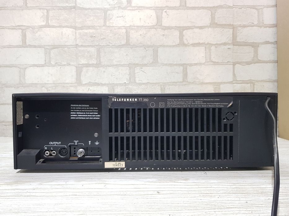 FM/AM Стерео тюнер Telefunken TT 350  б/у з  Німеччини